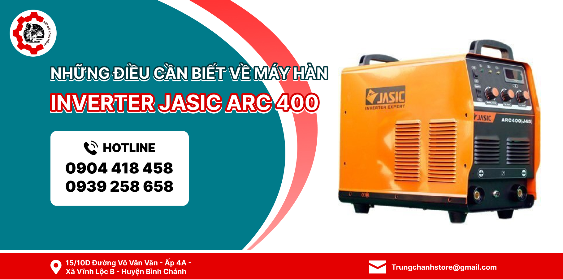 Những điều cần biết về Máy hàn Inverter Jasic ARC 400